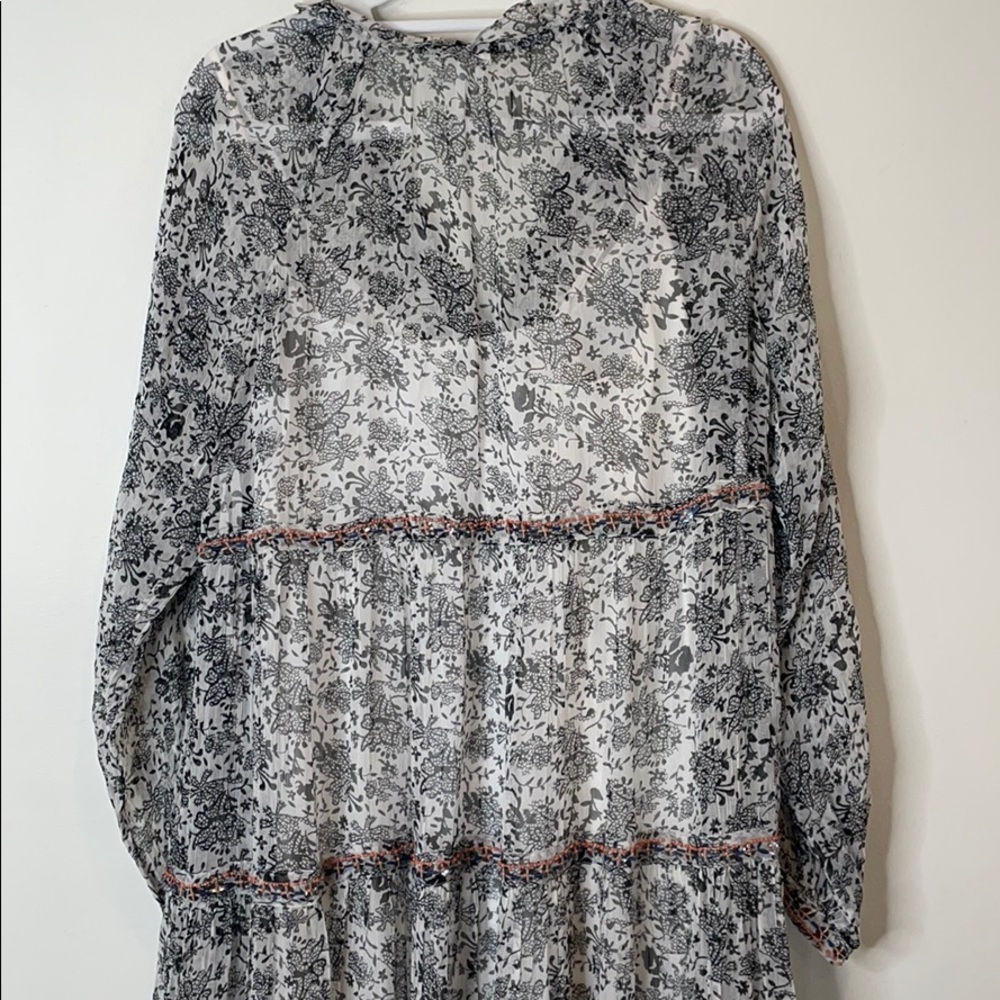 Anthropologie Boho Romilly Tiered Maxi Dress NWT - Picture 10 of 11